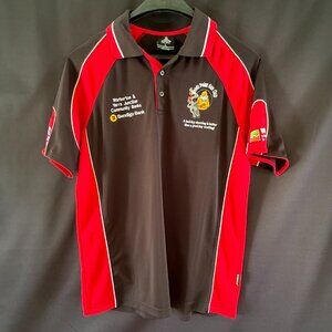 Vintage Woods Point Australia Gun Club Polo Size L